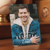 誕生日写真&統計オールスターパパ野球カード エンクロージャーカード