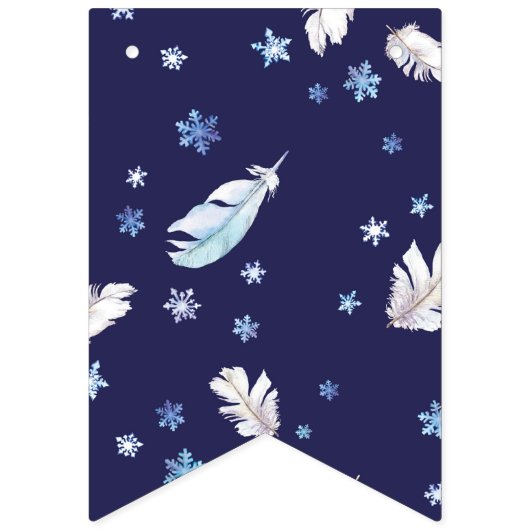 誕生日凍っていハッピーバースデーバンティンバナー バンティングフラッグ (第1の旗)