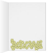 誕生日処方箋の巨大なカード (内側(右))