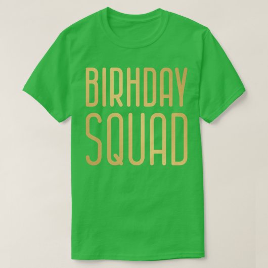 誕生日分隊2 Tシャツ (デザイン正面)