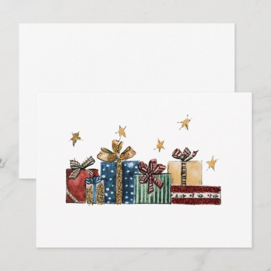 誕生日包まれたへの贈与 (正面/裏面)