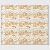 誕生日包装紙-ハッピーバースデー ラッピングペーパー (フラット)