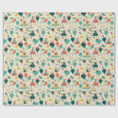 誕生日包装紙 ラッピングペーパー (フラット)