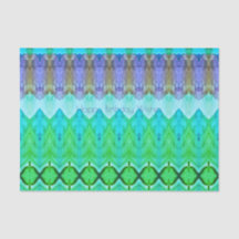 誕生日又は大事な行事ティッシュペーパーのティール（緑がかった色）