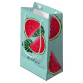 誕生日友達かわいいスイカ！ スモールペーパーバッグ (正面アングル)
