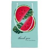 誕生日友達かわいいスイカ！ スモールペーパーバッグ (正面)