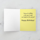 誕生日反射 カード (内部)