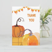 誕生日収穫サンキューカード 招待状 (スタンド正面)