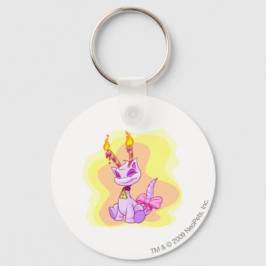 誕生日合社 キーホルダー (正面)