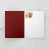 誕生日名前をカスタムするとピザ カード (内部)