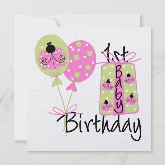 誕生日呼び出し カード (正面)