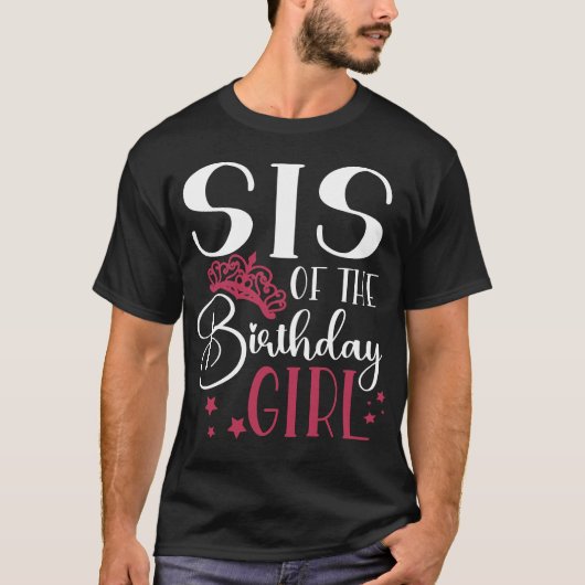誕生日女子チームカスタマイズマッチング Tシャツ (正面)