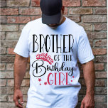 誕生日女子チームカスタムのブラザー Tシャツ<br><div class="desc">あなたのパーティーを完成させる誕生日シャツを探している?私たちの一致する誕生日クルーのシャツ以上に見なさい!これらのスタイリッシュティーは、任意の誕生日パーティーの女の子の外出に最適である。私たちのマッチング素晴らしシャツはあなたの友人や家族のための贈り物であり、分隊として一緒に擦り切れたまたはグループTとしてグループ化することができる。多くのデザインから選択すると、あなたはあなたの愛する人のための完璧な誕生日のシャツを見つけることを確かめる。誕生日パーティーの顔を着て今日は誕生日クルーのシャツを拾え!</div>