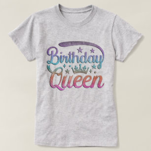 誕生日女王 Tシャツ