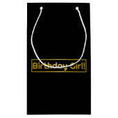 誕生日女! スモールペーパーバッグ (裏面)