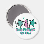 誕生日女！ マグネット (正面/裏面)