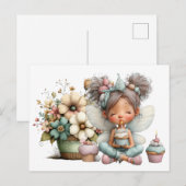 誕生日妖精の願い ポストカード (正面/裏面)