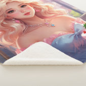 誕生日姫 シェルパブランケット (3/4)