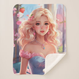 誕生日姫 シェルパブランケット