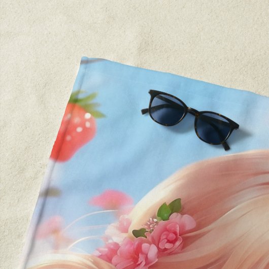 誕生日姫 ビーチタオル (インサイチュ)