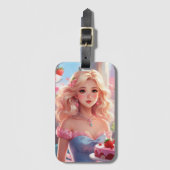 誕生日姫 ラゲッジタグ (正面縦)