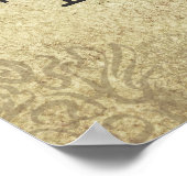 誕生日威厳があるの花18日「エーデルワイス」 ポスター (角)