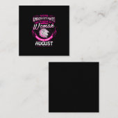 誕生日威厳があるギフト女性レオ〔占星術の〕十二宮図占星術 スクエア名刺 (正面/裏面)