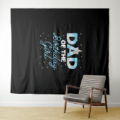 誕生日娘の父 - ユニコーンドーナツ 大人になれ ファ タペストリー (インサイチュ(横))