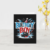 誕生日子供へギフトボーイズ誕生日ボーイアイスH カード (黄色い花)