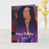 誕生日小型、4インチx 5.6インチ折り畳みグリーティングカード カード (黄色い花)