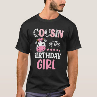 誕生日少女のいとこの農場の納屋の誕生日 Tシャツ