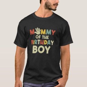 誕生日少年のママHi 5歳5日 Tシャツ