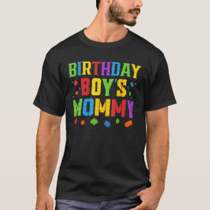 誕生日少年のモミブロックマスタービルダーブリックB Tシャツ