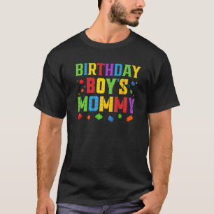 誕生日少年のモミブロックマスタービルダーブリックB Tシャツ