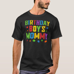 誕生日少年のモミブロックマスタービルダーブリックB Tシャツ