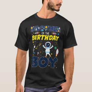 誕生日少年の兄弟の宇宙一致する惑星 Tシャツ
