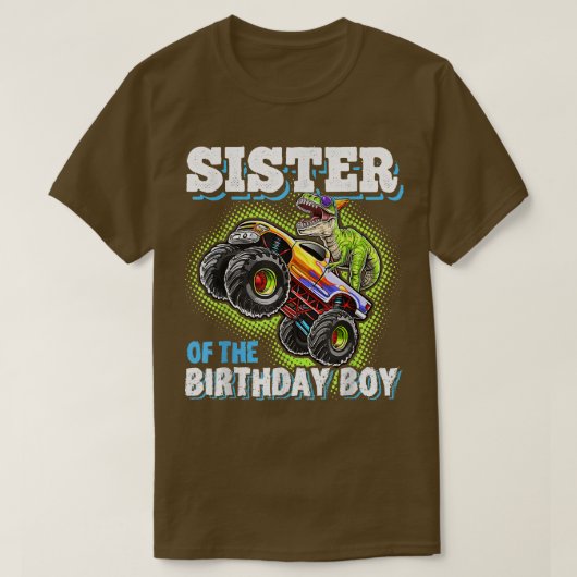 誕生日少年の怪物トラックの妹 Tシャツ (デザイン正面)