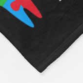 誕生日少年の自閉症の兄弟 フリースブランケット (角)