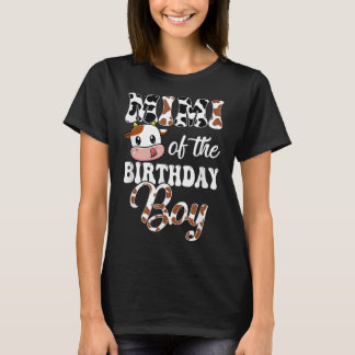 誕生日少年カウファームのミミ1歳の誕生日の男の子 Tシャツ