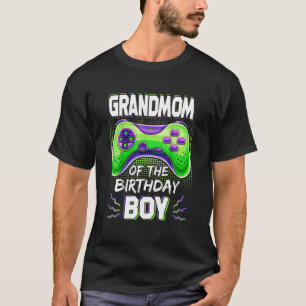 誕生日少年レベル上げビデオゲームBの祖母 Tシャツ