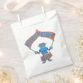 誕生日少年ロボット フェイバーバッグ (クリップ留めされた状態)