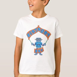 誕生日少年ロボット Tシャツ