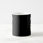 誕生日少年宇宙宇宙飛行士の家族の母 コーヒーマグカップ (中央)