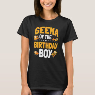 誕生日少年建築労働者のジェマ Tシャツ