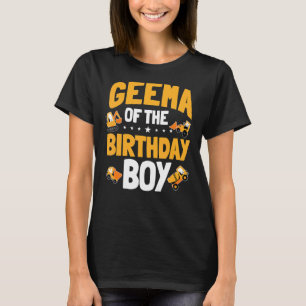 誕生日少年建築労働者のジェマ Tシャツ