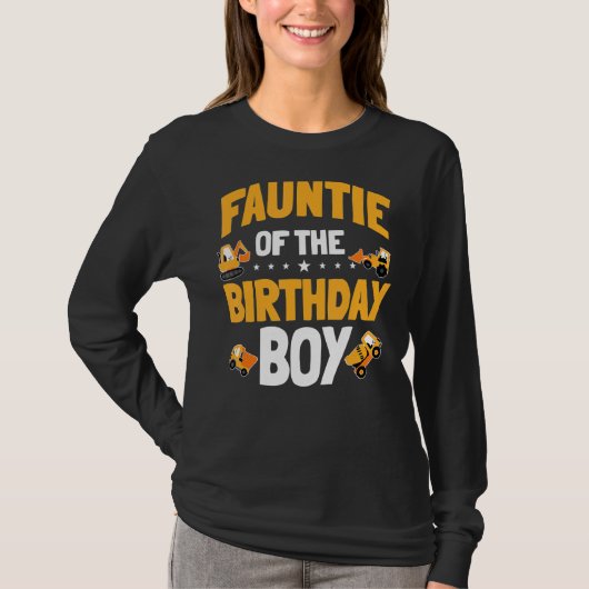 誕生日少年建築労働者Bdの運命 Tシャツ (正面)