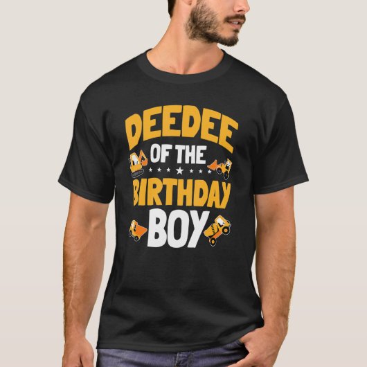 誕生日少年建築労働者Bdaの詳細 Tシャツ (正面)