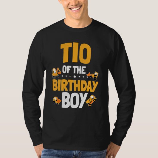 誕生日少年建築労働者P日 Tシャツ (正面)