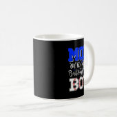 誕生日少年野球ソフトボール母のママ コーヒーマグカップ (正面右)