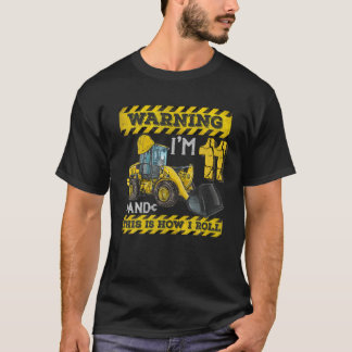 誕生日少年11建築11番目の誕生日ローラー Tシャツ
